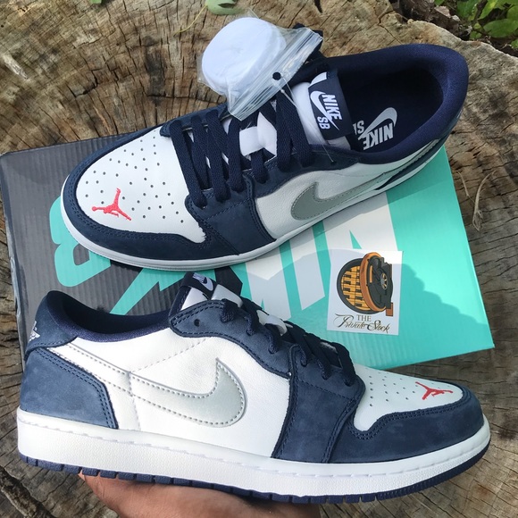 jordan 1 low sb midnight navy